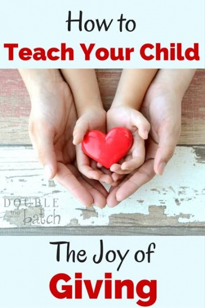 Inculcating Giving Into Your Children By Your Lifestyle