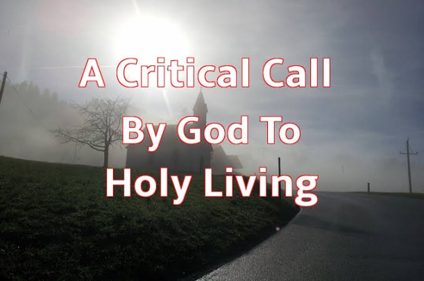 Importance of living a holy life