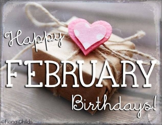 February Birthday Celebrants