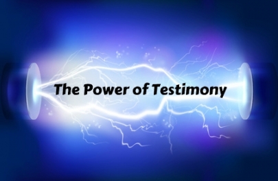 Testimony Time!
