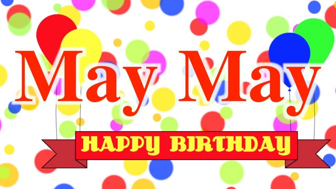 May Birthday Celebrants