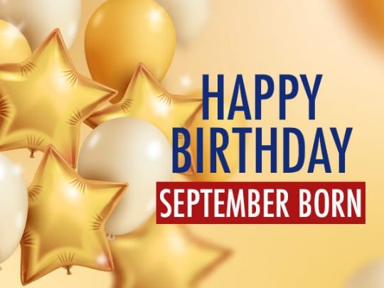 September Birthday Celebrants