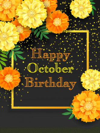 Celebrate October Birthdays